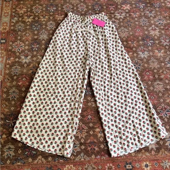 RHODE Emory Wide Leg Pants Rose XS NWT